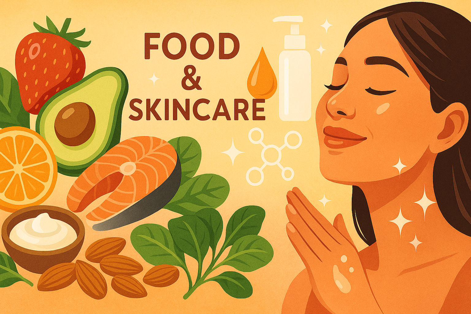 食べ物とスキンケア