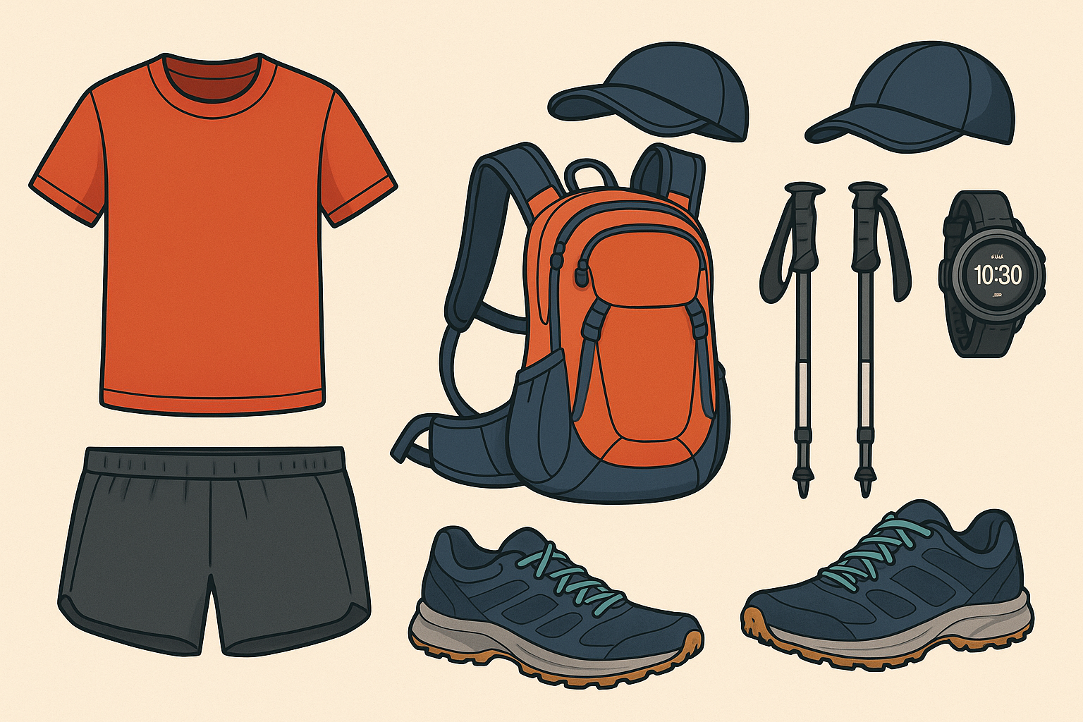 トレイルランニングの道具