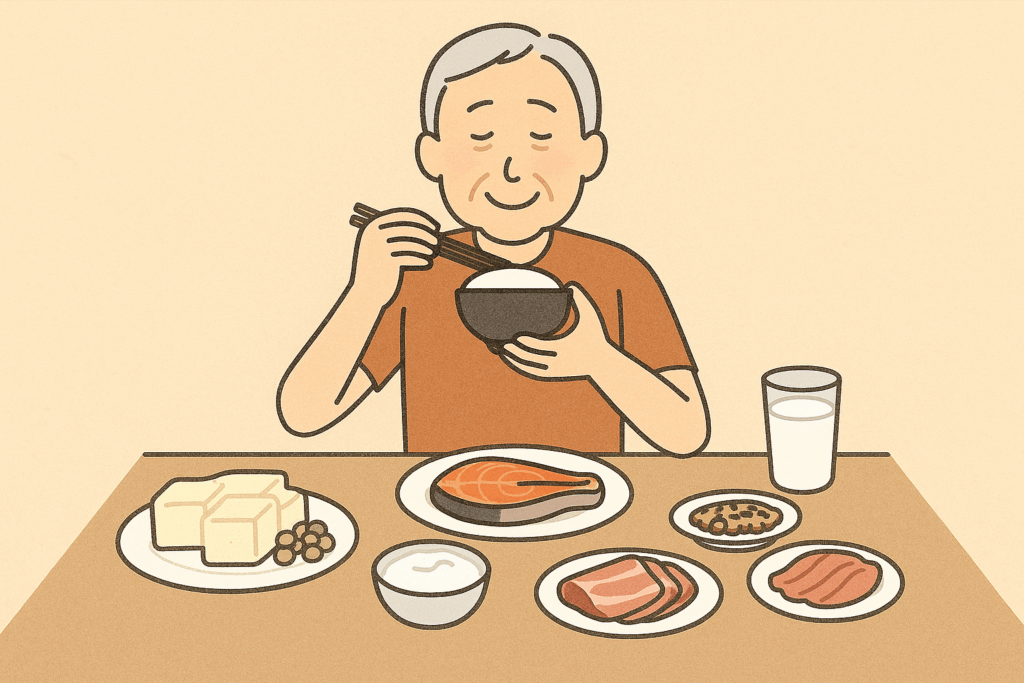 シニアのごはん