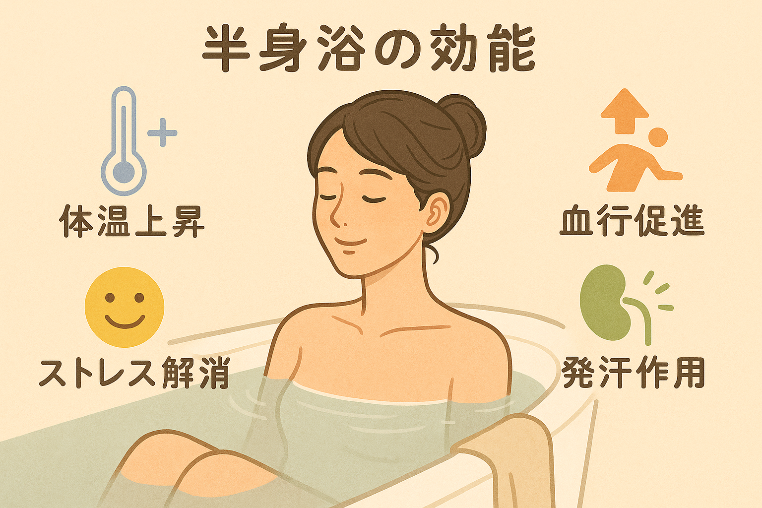 半身浴の効果