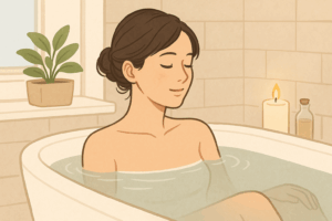 からだを芯からほぐす、やさしい時間――半身浴のすすめ