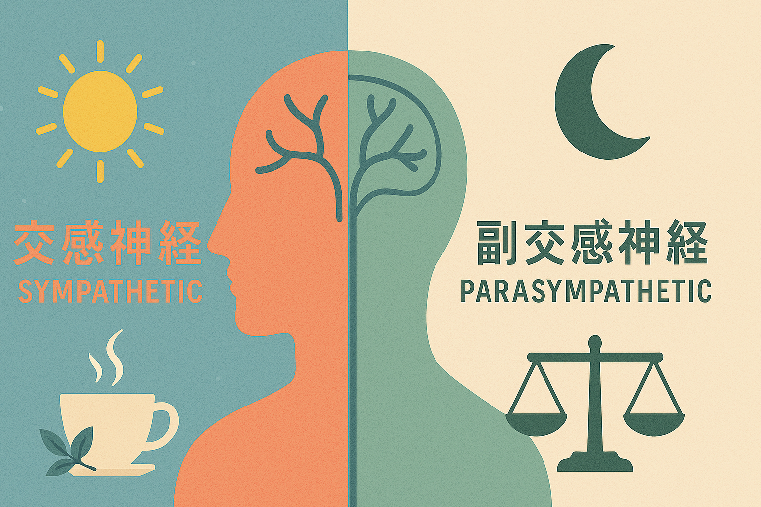 交感神経・副交感神経