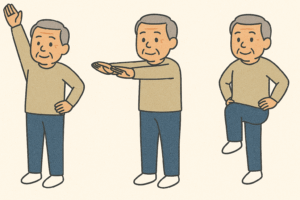 その場でできる、簡単で効果的！立って行う予防運動で毎日元気に