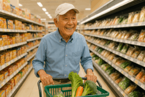 今日の買い物が、明日の健康につながる。暮らしの中の“歩く力”
