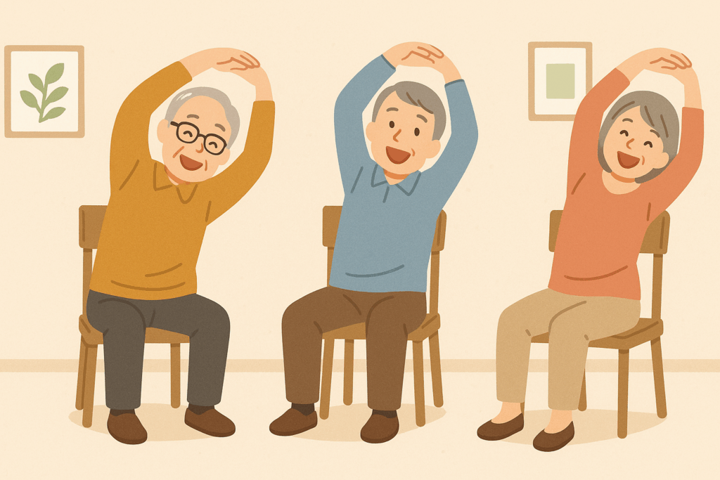 1日5分からはじめよう！――椅子に座ってできるやさしい体操まとめ