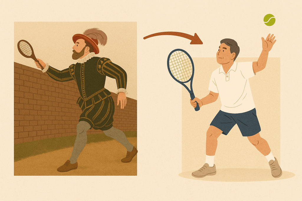 時代によるテニスの変化