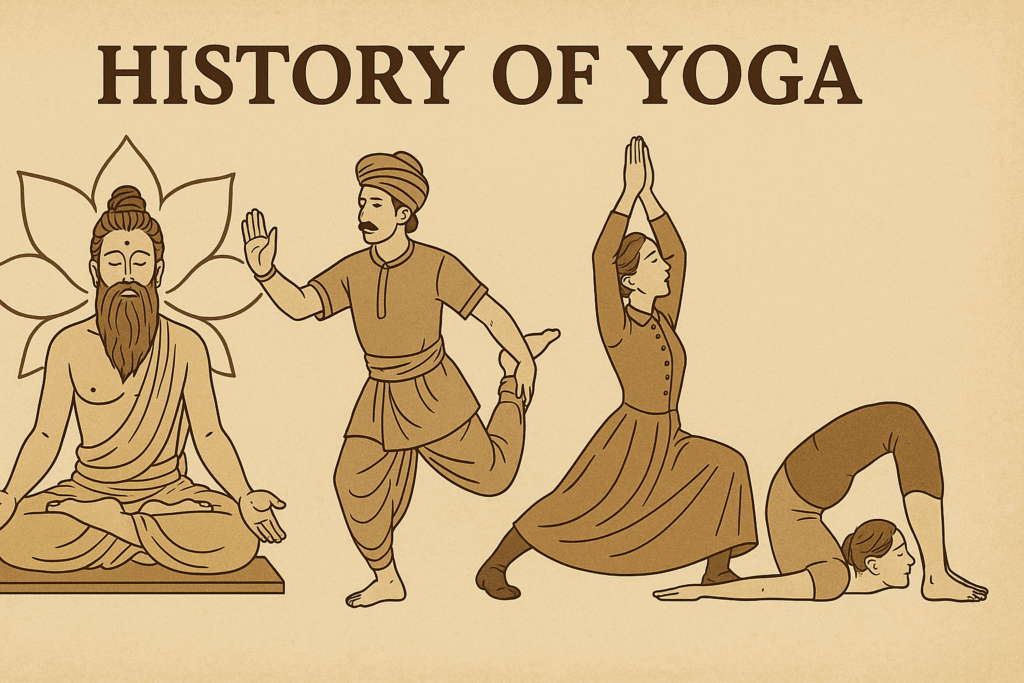 古代インドで生まれたヨガ
