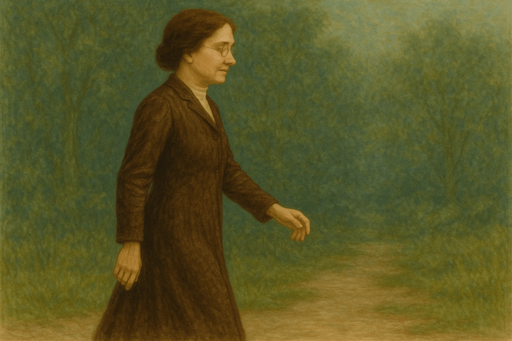 ヘレン・ケラーの静かな歩み