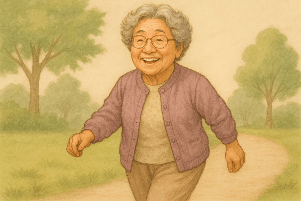 穏やかな午後の散歩