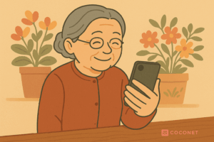 LINEでひろがる、つながりの輪。やさしくはじめるLINEのある暮らし