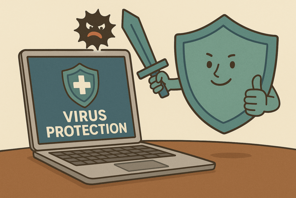 Virus protection software