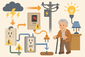 当たり前のように灯る、その裏側――電気と電柱のしくみ