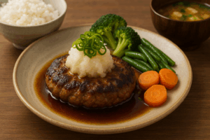 ふっくら、やさしい味わい。和風ハンバーグのつくりかた