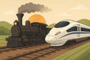 シュッポ、シュッポから新幹線まで。鉄道の歴史をたどろう