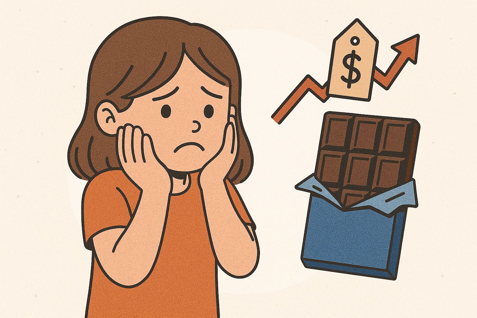 チョコレートの値上がり