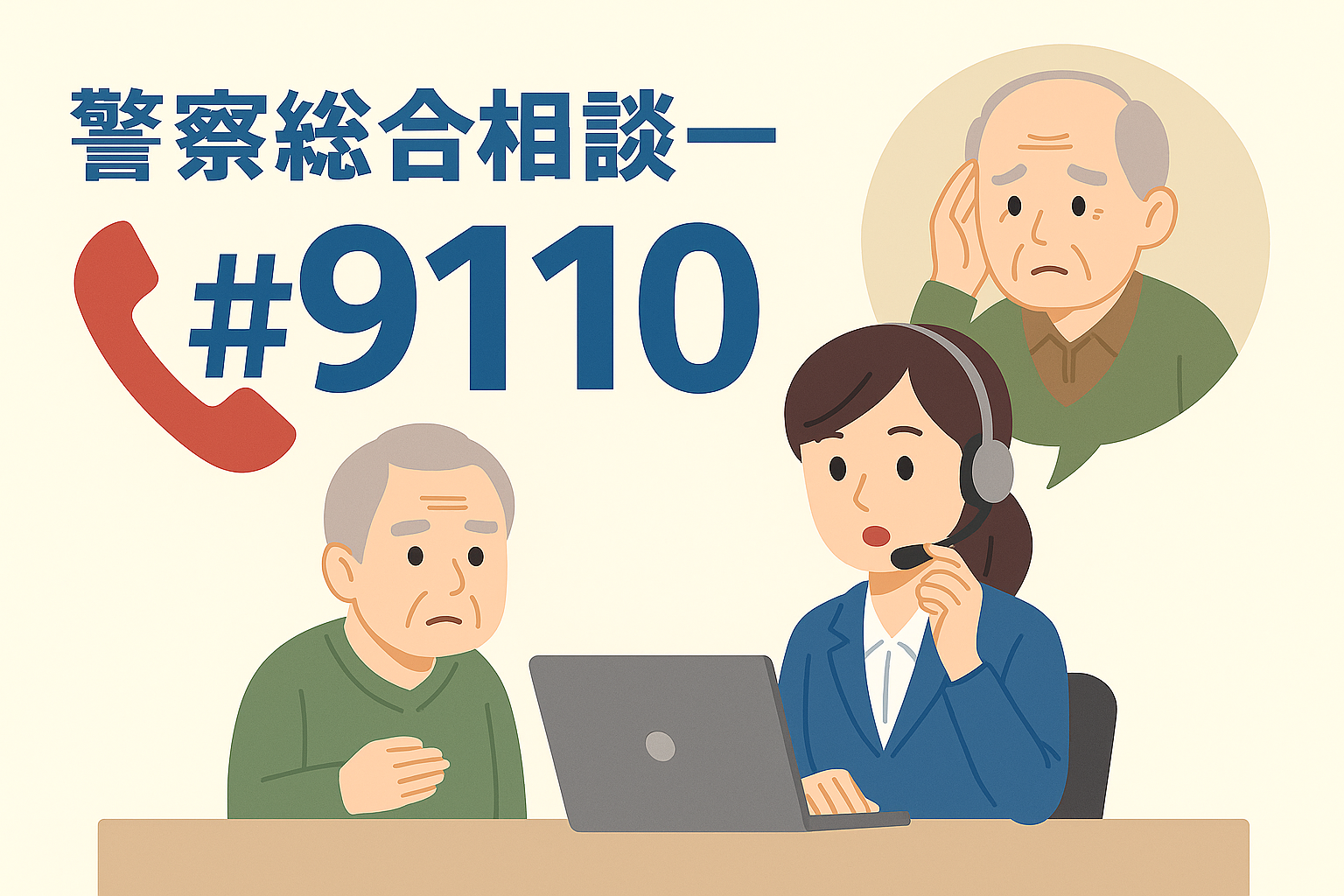 「#7119」と「#9110」