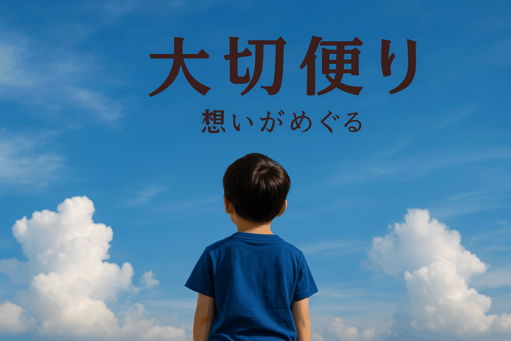 ≪大切便り≫じいじとむすこ